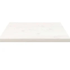 vidaXL Tafelblad vierkant 40x40x2,5 cm massief grenenhout wit