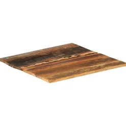 vidaXL Tafelblad vierkant 15-16 mm 60x60 cm massief gerecycled hout