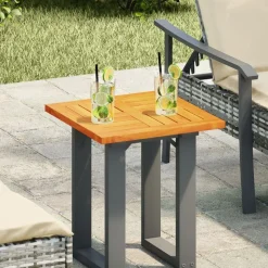 vidaXL Tafelblad vierkant 40x40x2 cm massief acaciahout