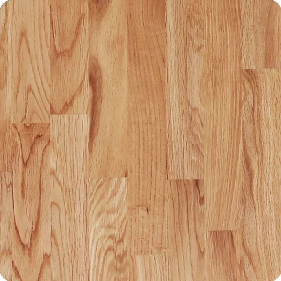 vidaXL Tafelblad vierkant 40x40x1,5cm massief eiken lichtbruin