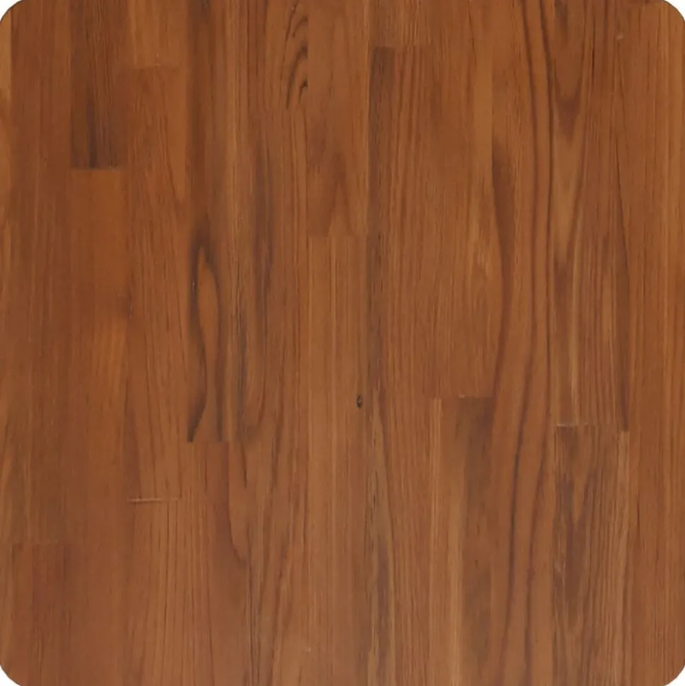 vidaXL Tafelblad vierkant 40x40x1,5cm behandeld eiken donkerbruin