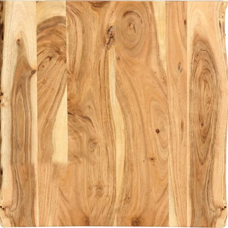 vidaXL Tafelblad 58x(50-60)x2,5 cm massief acaciahout