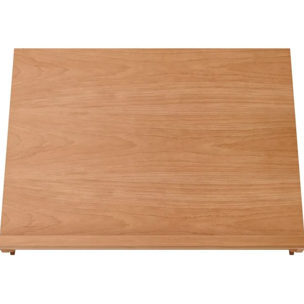 vidaXL Tafelezel 65x48x7 cm massief beukenhout