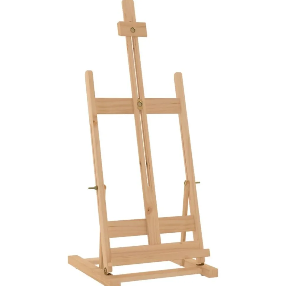 vidaXL Tafelezel 29,5x33x80 cm massief grenenhout