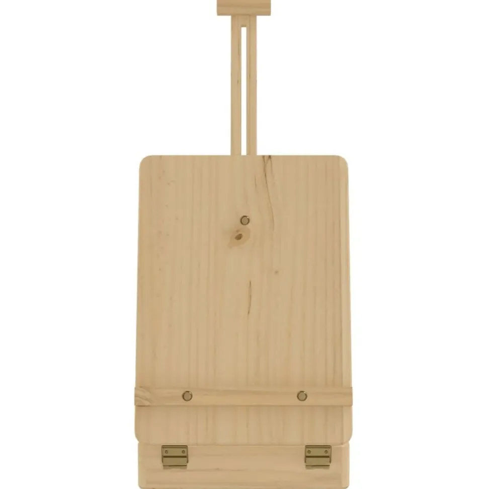 vidaXL Tafelezel 27x43x68 cm massief grenenhout