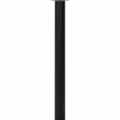 vidaXL Tafelpoten telescopisch 710-1100 mm zwart 2 st