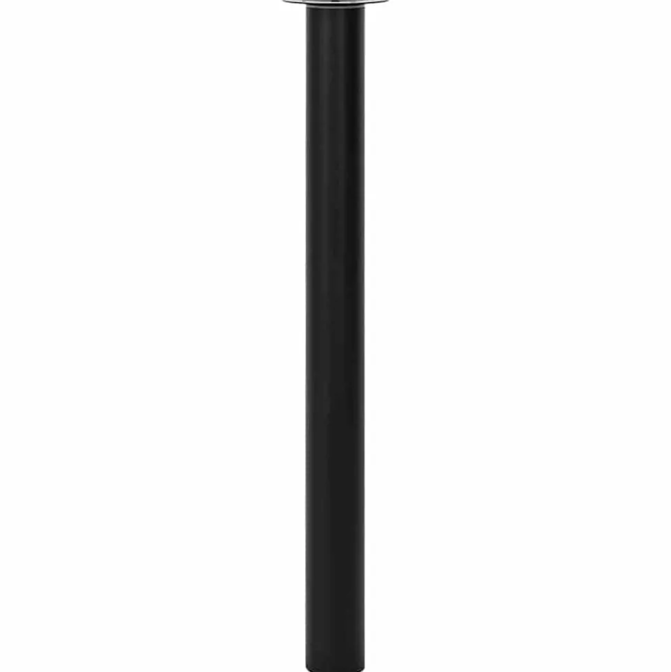 vidaXL Tafelpoten telescopisch 710-1100 mm zwart 2 st