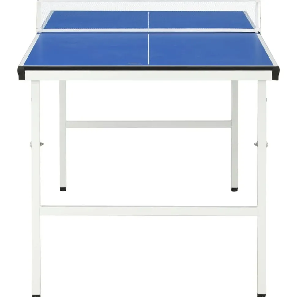 vidaXL Tafeltennistafel 152x76x66 cm met net 152x76x66 cm blauw