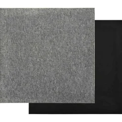 vidaXL Tapijt 20 pcs Grijs 50 x 50 cm 100% Polypropyleen