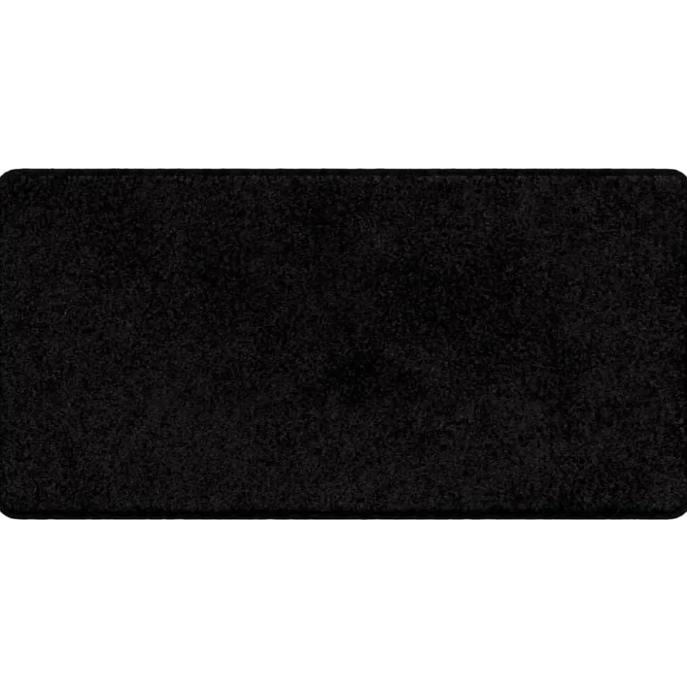 vidaXL Tapijt Loper Zwart 50 x 100 cm 100% Polypropylene Tuft