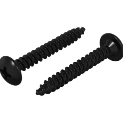 vidaXL Tapnagel 2 pcs Zwart M4 x 28 mm Staal