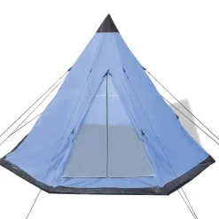 vidaXL Tent 4-persoons blauw