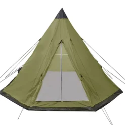 vidaXL Tent 4-persoons groen