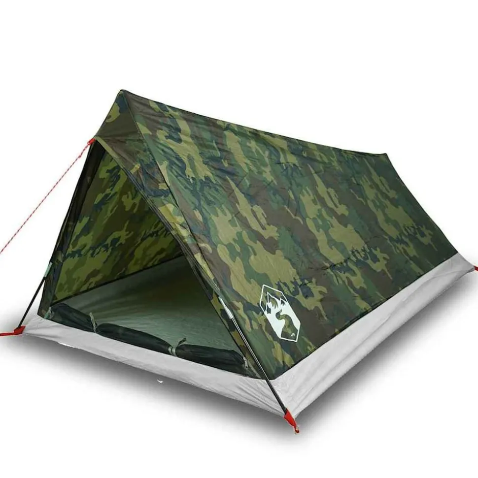 vidaXL Tent 2-persoons waterdicht camouflage