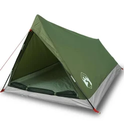 vidaXL Tent 2-persoons waterdicht olijfgroen