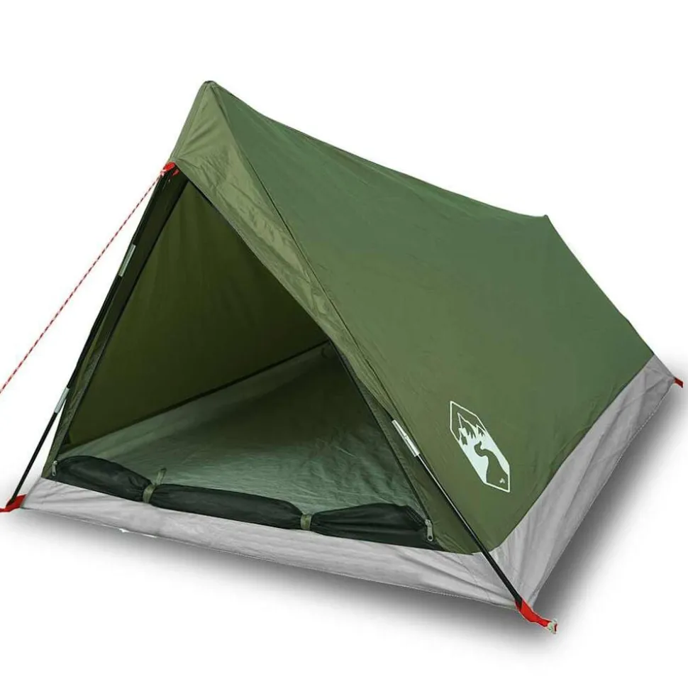 vidaXL Tent 2-persoons waterdicht olijfgroen