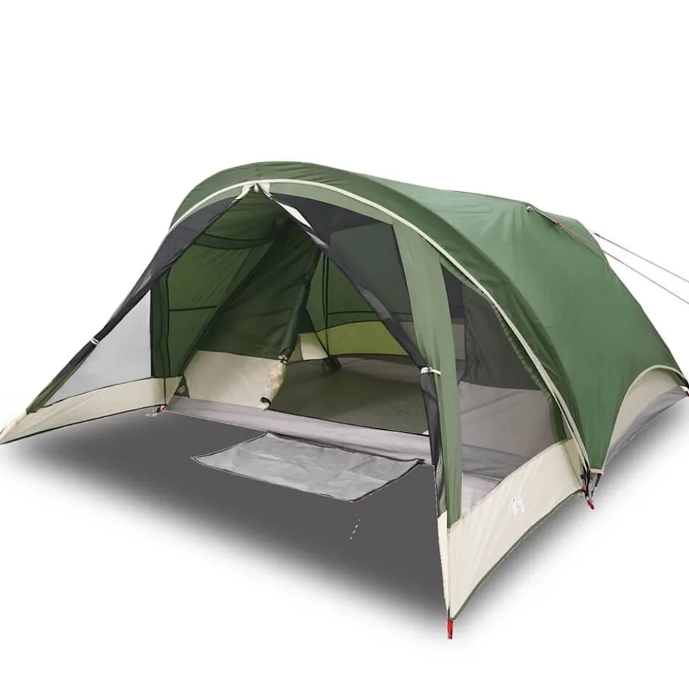 vidaXL Tent 4-persoons waterdicht groen