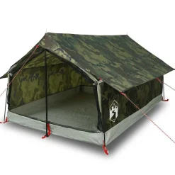 vidaXL Tent 2-persoons waterdicht camouflage