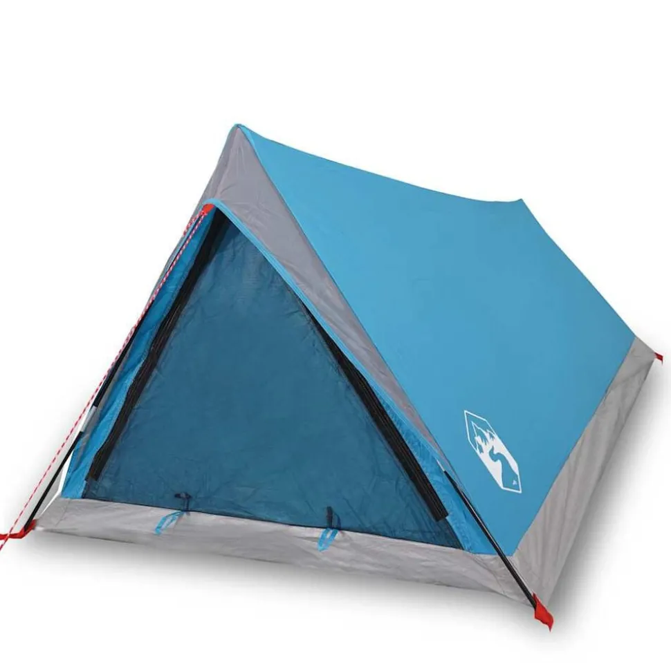 vidaXL Tent 2-persoons waterdicht blauw