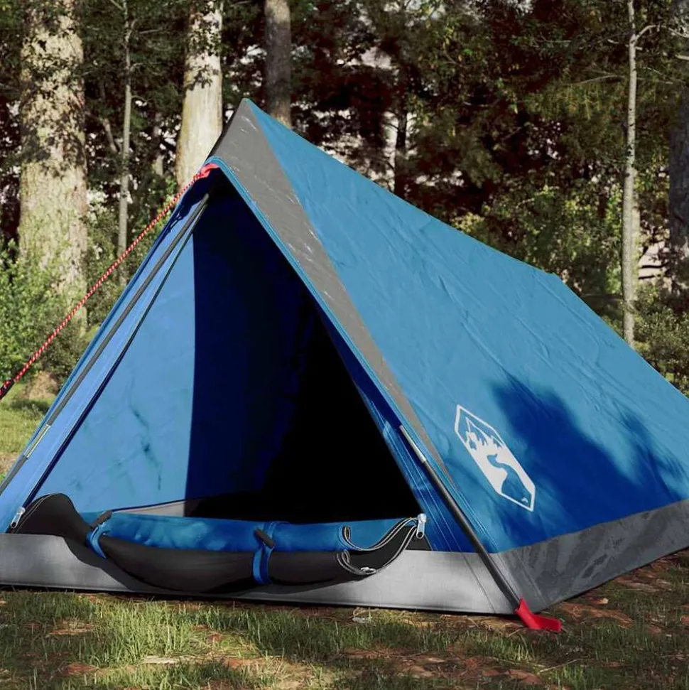 vidaXL Tent 2-persoons waterdicht blauw