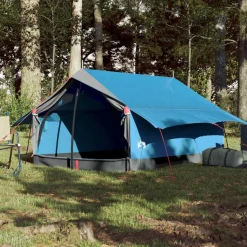 vidaXL Tent 2-persoons waterdicht blauw