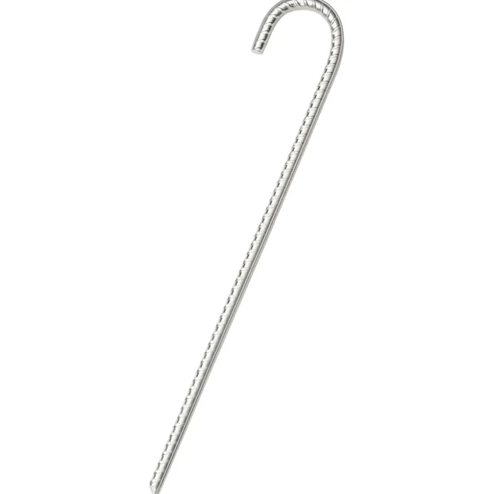 vidaXL Tentharingen 6 st Ø10 mm 37 cm gegalvaniseerd staal