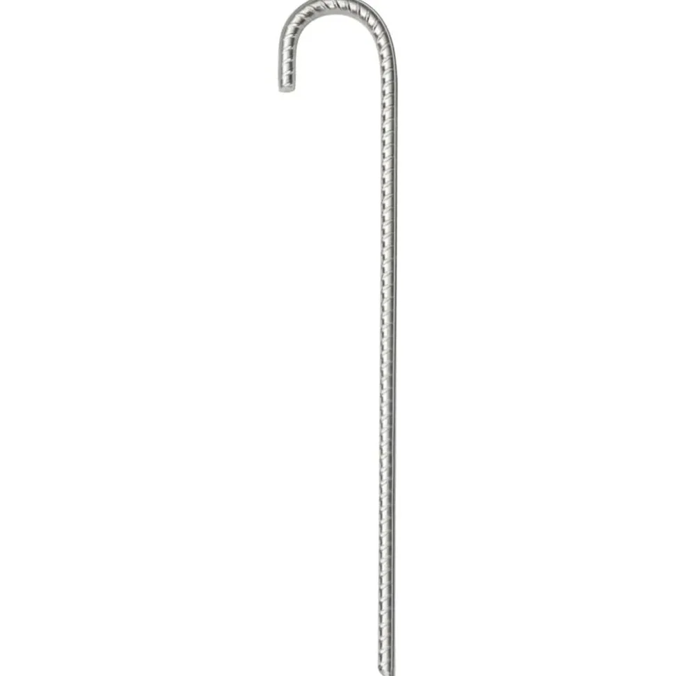 vidaXL Tentharingen 6 st Ø10 mm 37 cm gegalvaniseerd staal