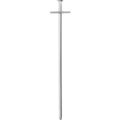 vidaXL Tentharingen 24 st Ø6 mm 23 cm gegalvaniseerd staal