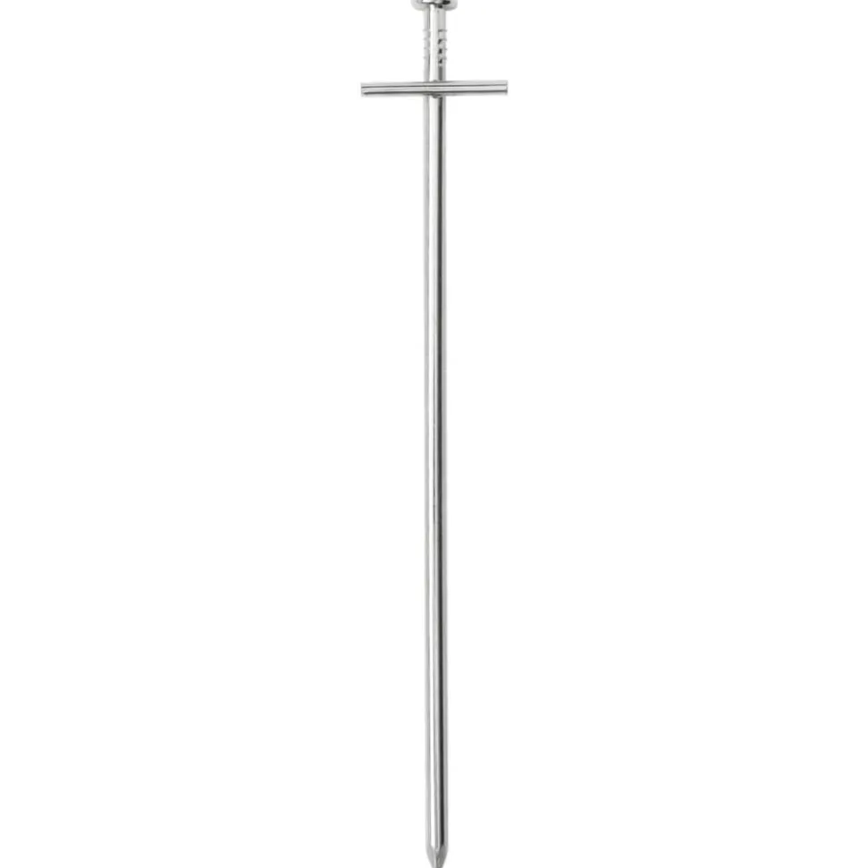 vidaXL Tentharingen 24 st Ø6 mm 23 cm gegalvaniseerd staal