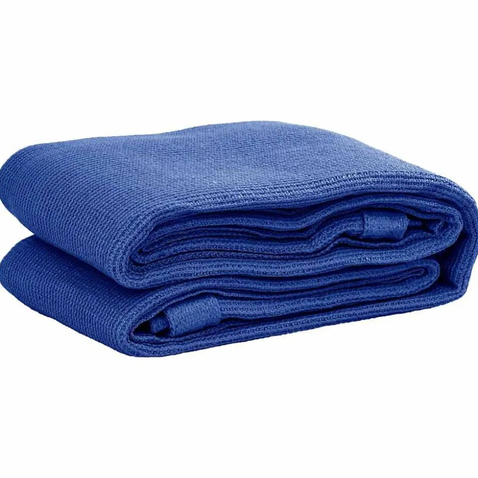 vidaXL Tenttapijt 200x200 cm HDPE blauw