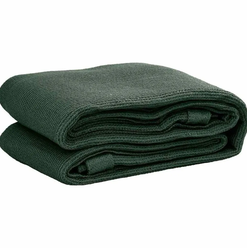 vidaXL Tenttapijt 250x300 cm HDPE groen