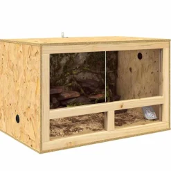 vidaXL Terrarium Bruin 80 x 50 x 50 cm OSB