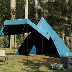 vidaXL Tipitent 5-persoons waterdicht blauw