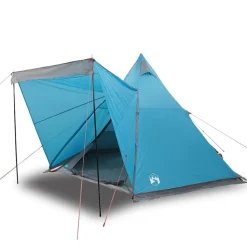 vidaXL Tipitent 6-persoons waterdicht blauw