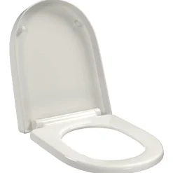 vidaXL Toiletbril soft-close met quick-release ontwerp vierkant wit