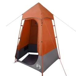 vidaXL Toilettent waterdicht oranje
