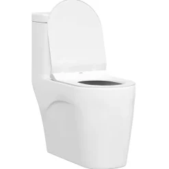 vidaXL Toiletzitting Verstelbaar Wit 50 x 36,5 x 5 cm Polypropyleen