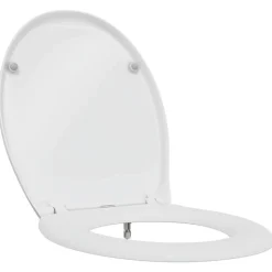 vidaXL Toiletzitting Wit 47 x 37 x 4 cm Duroplast