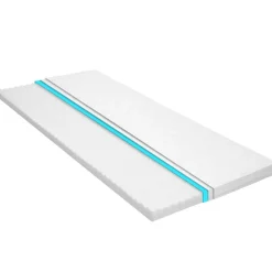 vidaXL Topmatras ei-profiel 6 cm koudschuim 80x200 cm