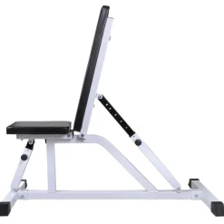 vidaXL Trainingsbank met halterset 60,5 kg