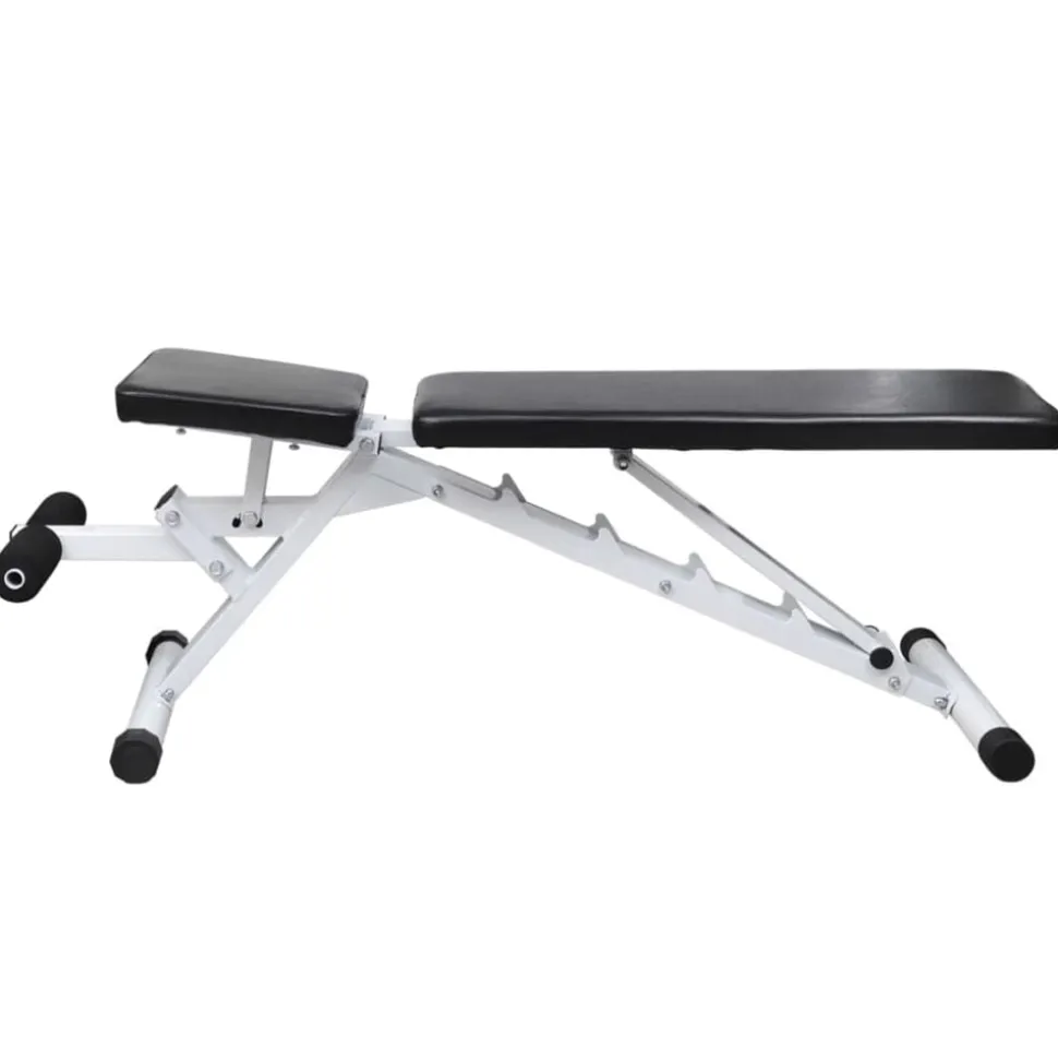 vidaXL Trainingsbank met halterset 30,5 kg