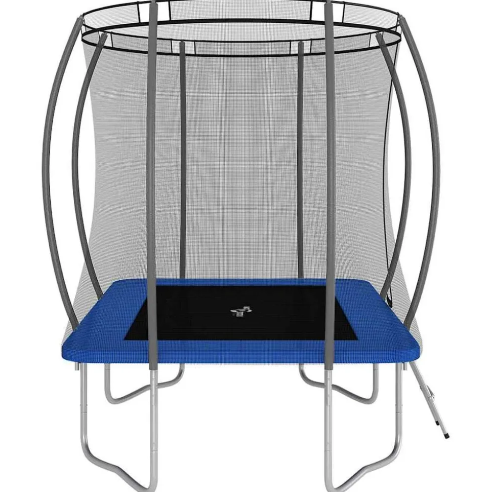 vidaXL Trampolineset rechthoekig 150 kg 274x183x76 cm