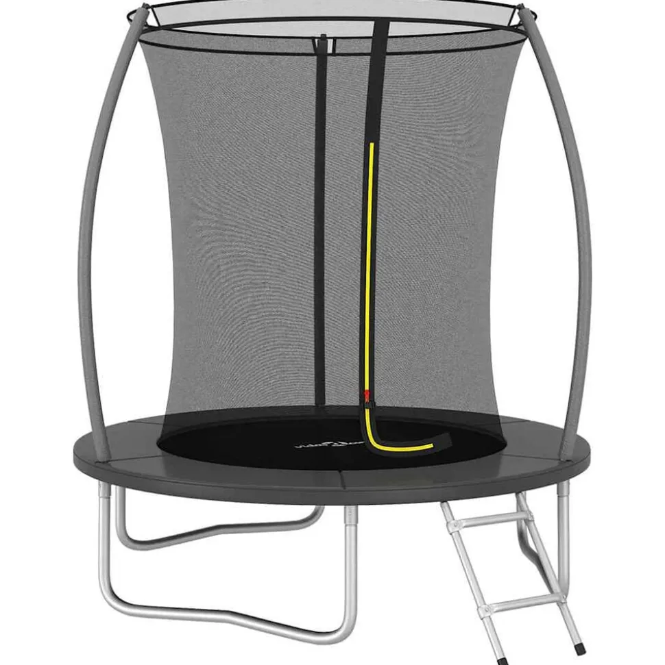 vidaXL Trampolineset rond 80 kg 183x52 cm