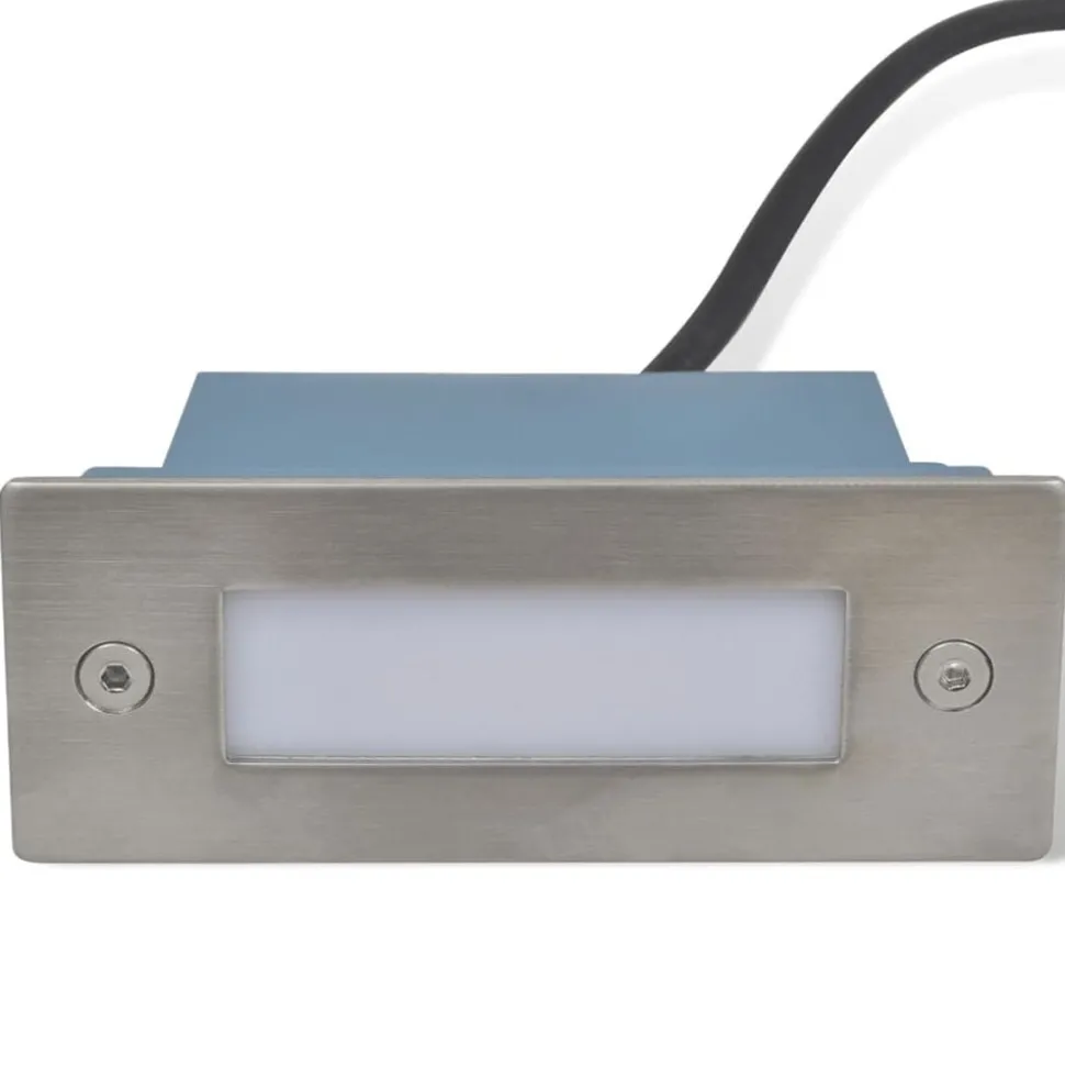 vidaXL Trapinbouwspots 6 st LED 44x111x56 mm