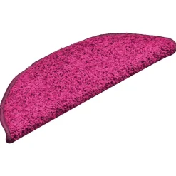 vidaXL Trapmatten 15 st 56x17x3 cm Roze Halfrond
