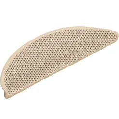 vidaXL Trapmatten zelfklevend 15 st sisal-look 56x17x3 cm berber