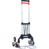vidaXL Traptrolley inklapbaar 70 kg aluminium zilverkleurig