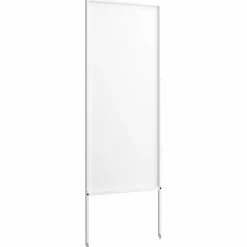 vidaXL Tuin Privacy Screen Fretwerk Wit 50 x 140 cm Koudgewalst staal