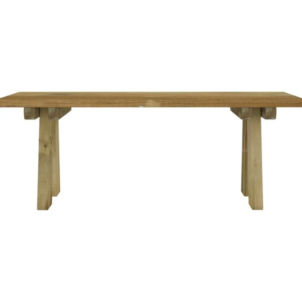 vidaXL Tuinbank 110 cm geïmpregneerd massief grenenhout