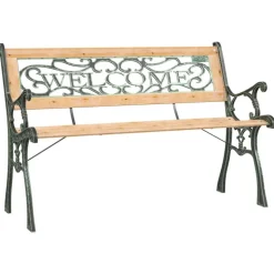vidaXL Tuinbank 122 cm massief vurenhout